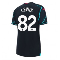 Manchester City Rico Lewis #82 Replica Third Shirt Ladies 2023-24 Short Sleeve